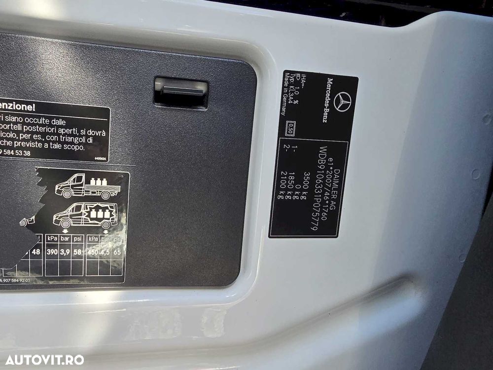 Mercedes-Benz Sprinter 314 CDI frigorific -20...+20, 2.2 CDI 143 CP, FWD. - 39
