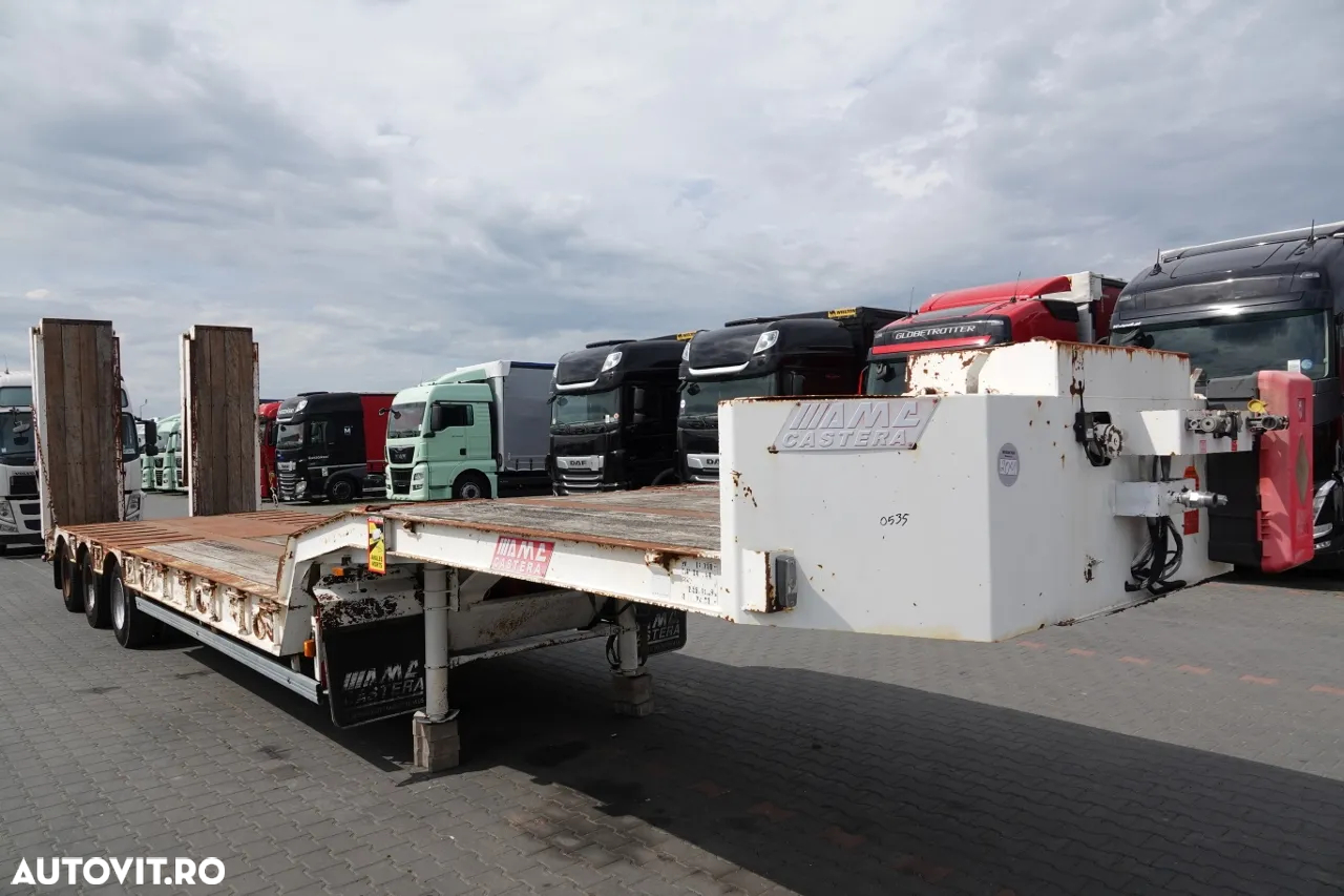 Castera CAMION CU ÎNCĂRCARE MICĂ CASTERA / 3 AXI / AXĂ DE DIRECȚIE / SUPRACARCĂRI HIDRAULICE / TROLIU / IMPORTAT - 8