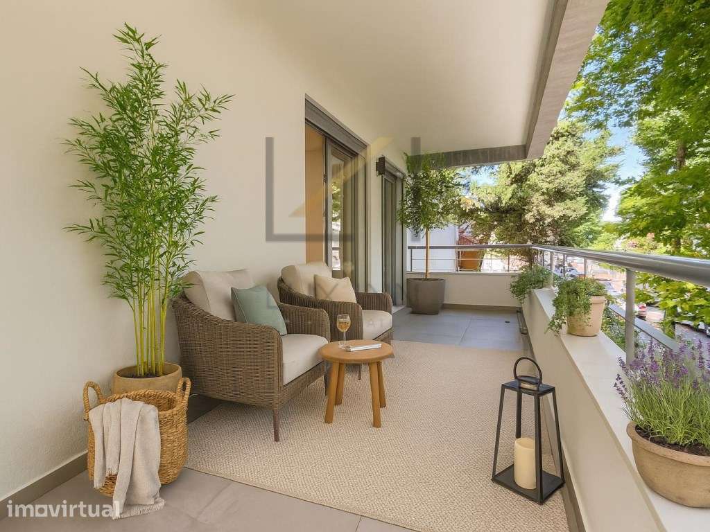 Apartamento Novo com Mezanino no Centro de Carcavelos- Elevado Padr... - Grande imagem: 3/21