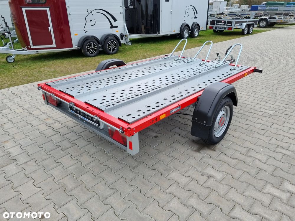 Stema STM 02 10-25-15.1 red | 251x153 cm 3 motocykle | DMC 1000kg - 4