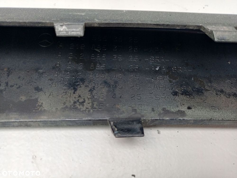 MERCEDES E-KLASA A212 AMG 2008- ZDERZAK PRZEDNI PRZÓD A2128853925 = - 10