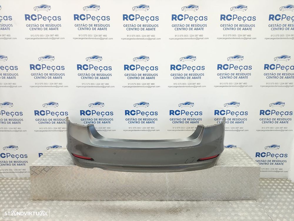 Parachoques Traseiro Original BMW Serie 3 F30 Sport Com Sensores Estacionamento - 2