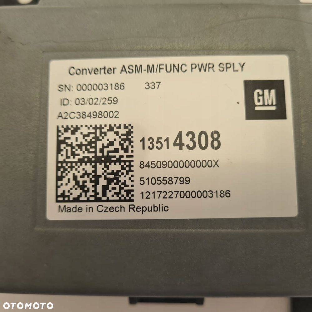 opel insignia b moduł sensor keyless 13514308 - 3