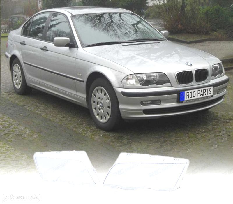 VIDROS FARÓIS FRONTAL BMW E46 BERLINA TOURING 98-01 - 1