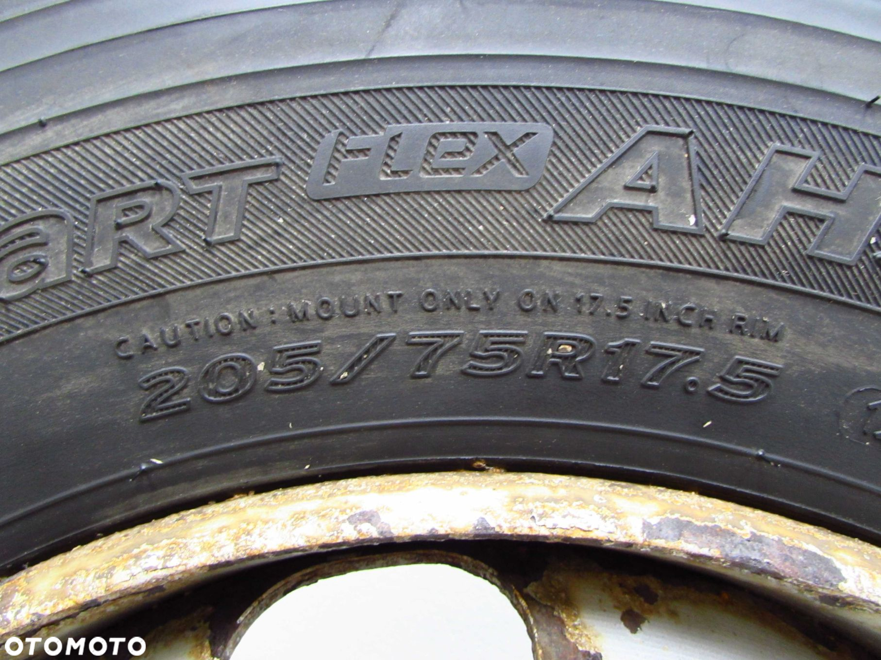MITSUBISHI CANTER FUSO 7C 07-21 KOLO FELGA ZAPAS 6x220 17,5X6 205/75R17,5 - 6