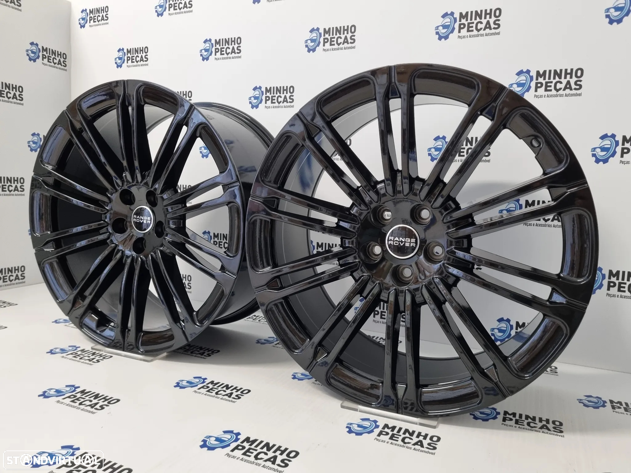 Jantes Range Rover Sport em 22 Preto Brilho (5x120) - 2