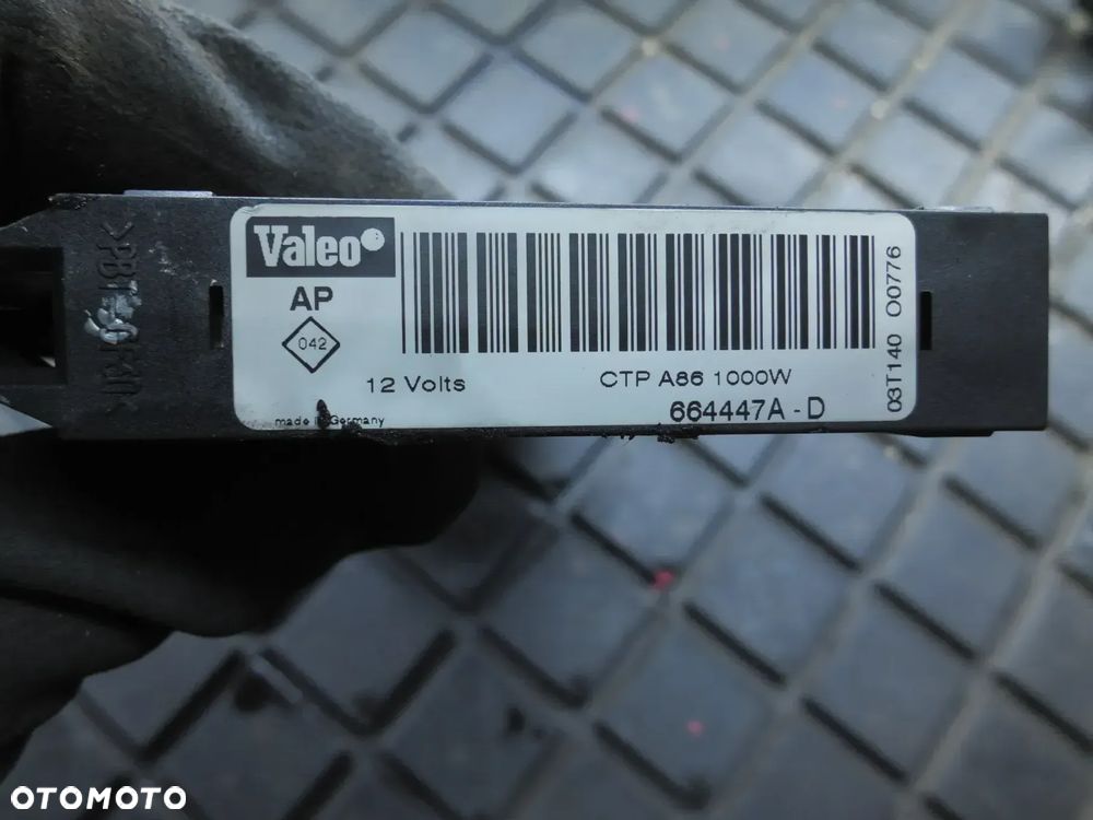 RENAULT SCENIC II NAGRZEWNICA ELEKTRYCZNA EP0575649 POSIADAM 3 SZTUKI - 2