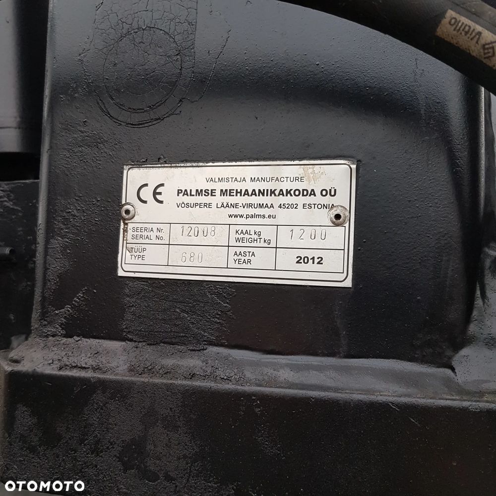 Inny Przyczepa leśna PALMS 12 ton - 17