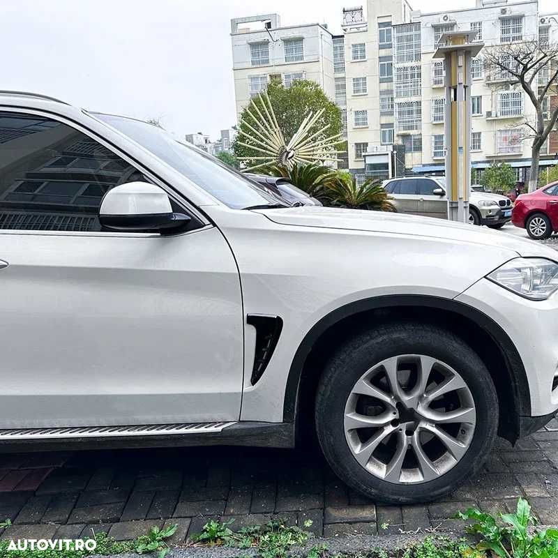 Set 2 Extensii Ornamente Aerisiri Aripi Aripa BMW X5 F15 Negru Lucios - 5