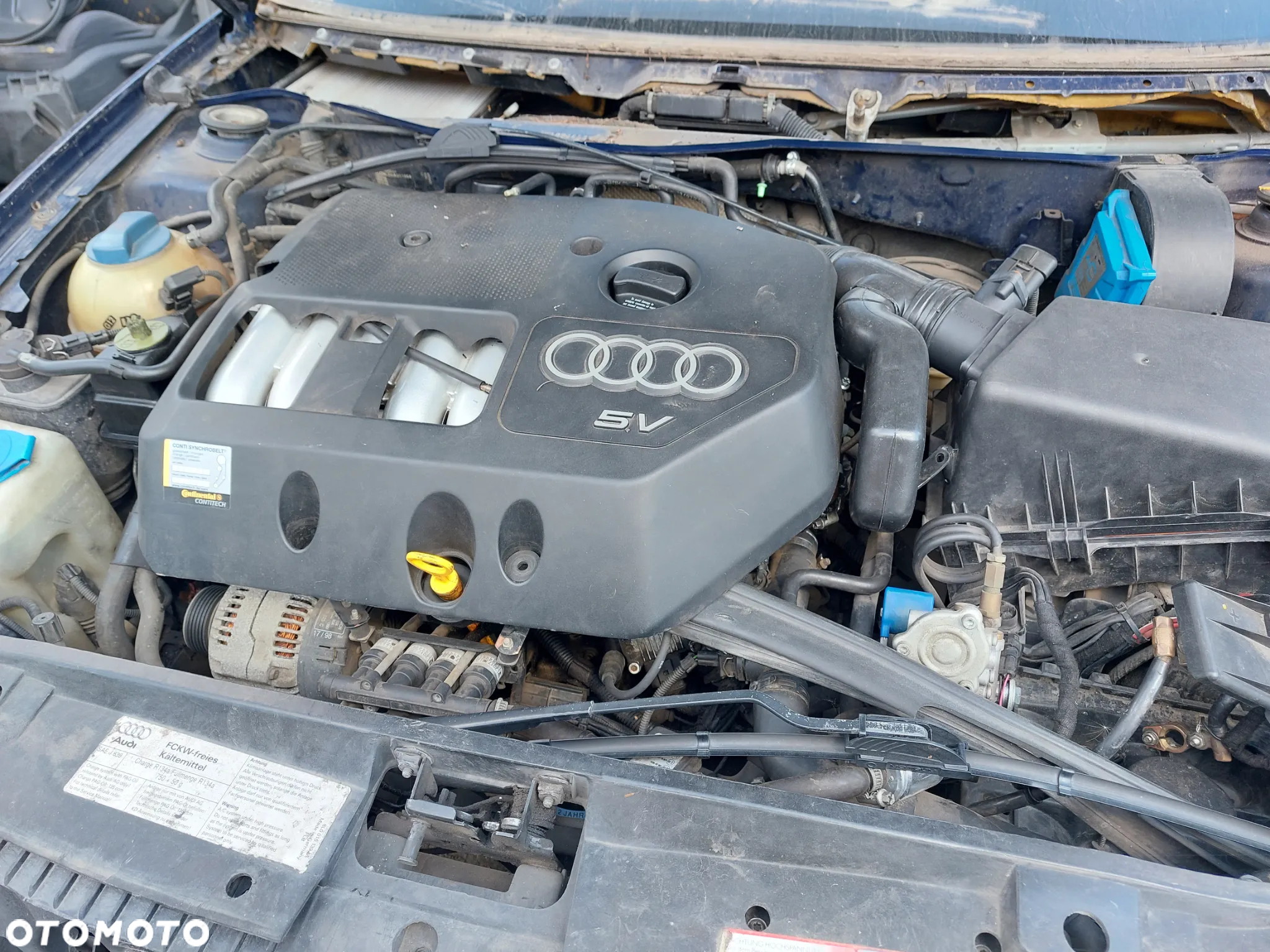 Klapa bagażnika AUDI A3 8L 1,8B 98R. zderzaki,maska,drzwi,lampy.... - 7