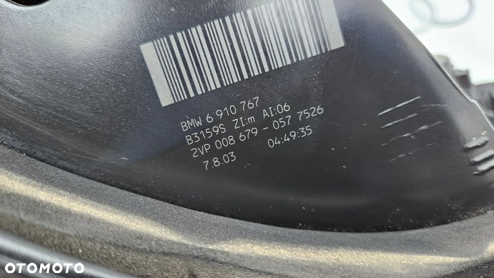 BMW 5 E60 SEDAN 2003-2007 Kompletna lampa tył lewy Lampa tylna lewa DYMIONA  6910767 EUROPA - 11