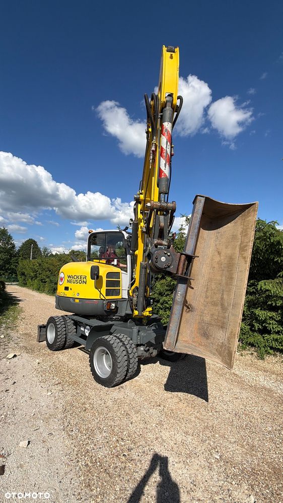 Wacker Neuson Koparka Kołowa 6 TON Wacker NEUSON 6503 -2 Pług Ramię Long 3 Łamane POWERTILT Lenhoff Klimatyzacja łyżki przedsiębierne MS03 6503 ew65 wiertnica  Takeuchi TB175W Yanmar B75W widły grabie - 25