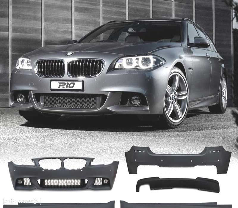 KIT CARROÇARIA BMW F11 TOURING PACK M 10-13 COM PDC + LAVA-FARÓIS - 1