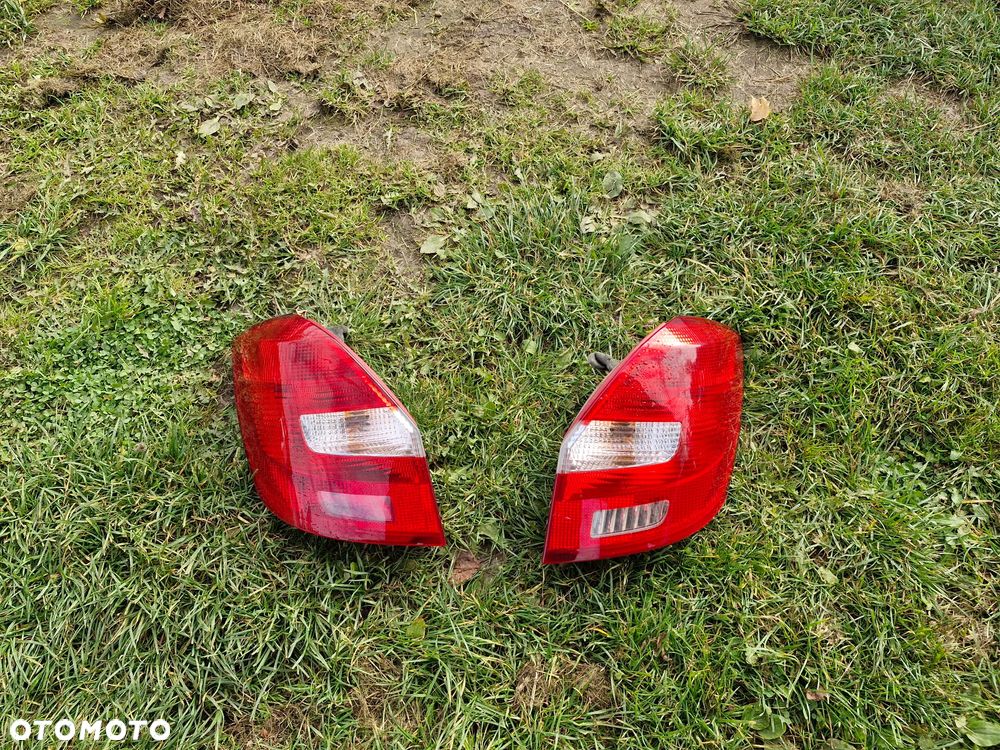 Zderzak tylny tył skoda fabia 2 kombi - 7