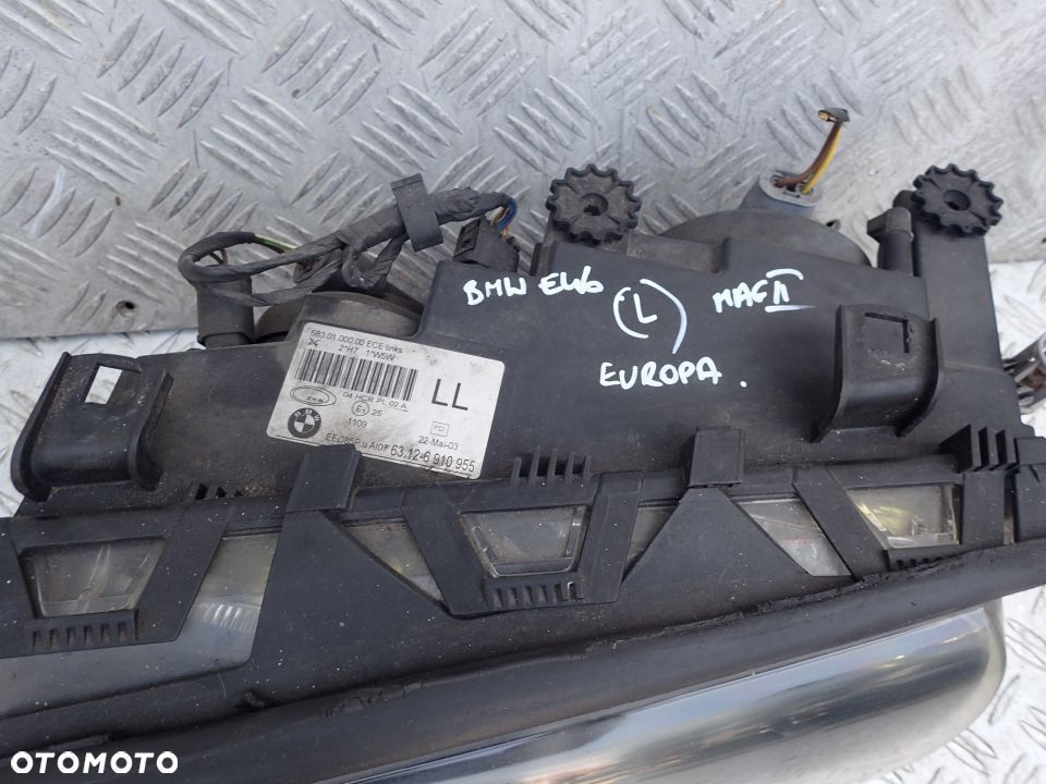 LAMPA LEWA PRZÓD 6910955 BMW E46 EUROPA RAODM - 2