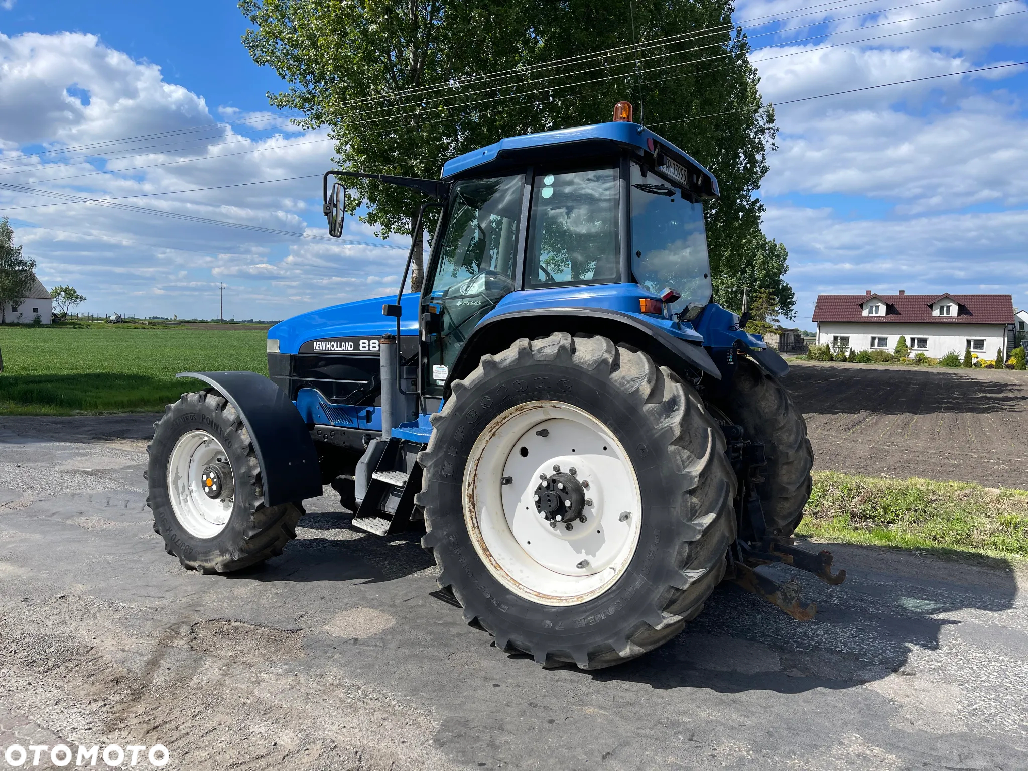 New Holland Ciągnik rolniczy traktor New Holland 8870_Ford 8970_W pełni sprawny_Klimatyzacja,Pneumatyka,Komplet zaczepów i obciążników - 20