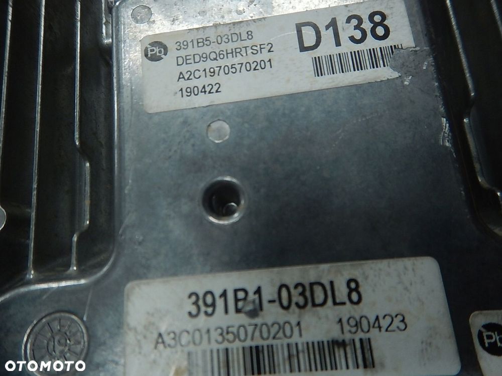 STEROWNIK KOMPUTER KIA NIRO I 1.6 GDI HYBRID 391B5-03DL8 - 3