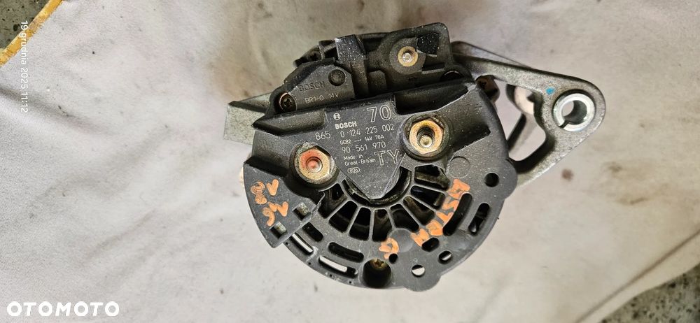 Alternator Opel Astra G II Zafira A 1,6 1,8 70A 90561970 - 3