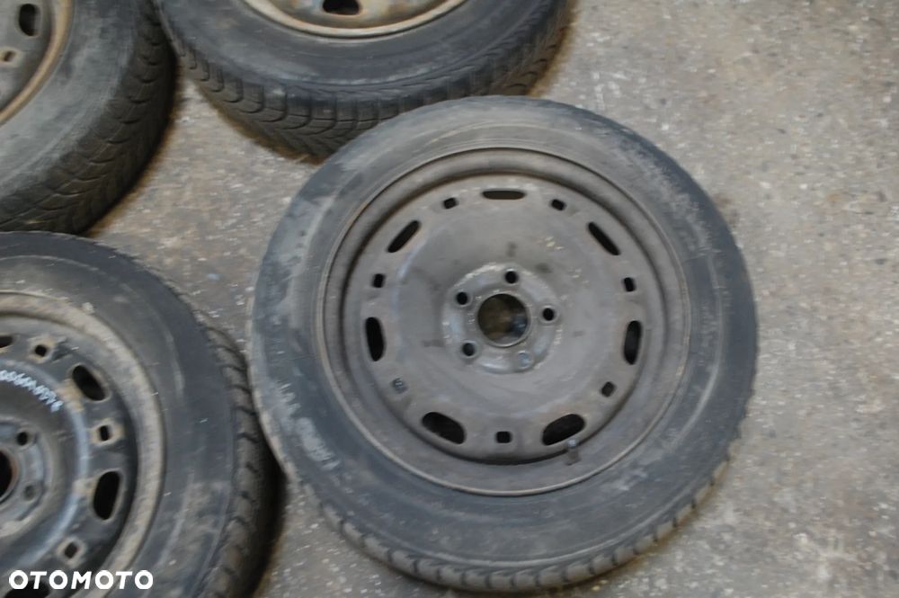 FELGI STALOWE Z OPONAMI ZIMOWYMI 6Q0601027P 5X100 ET43 6J 185/65R14 165/65R14 KLEBER VW FOX SEAT SKODA - 9