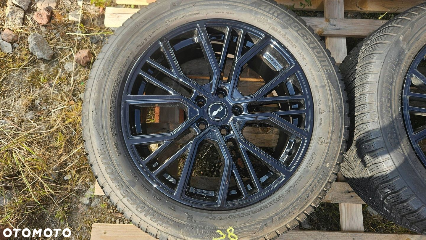 FELGI BROCK 9.0x19" ET41 5x112 OPONY BRIDGESTONE 265/50 R19 7MM 2021r - 2