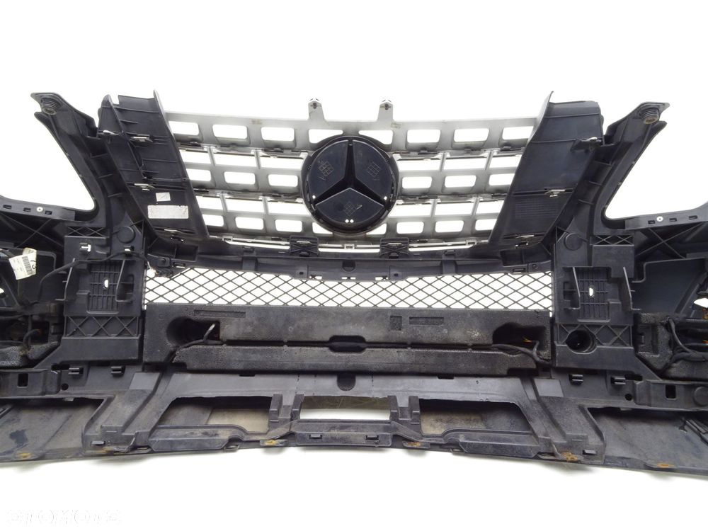 Zderzak przód atrapa grill 197 pdc a1648801985 mercedes ml w164 lift - 12