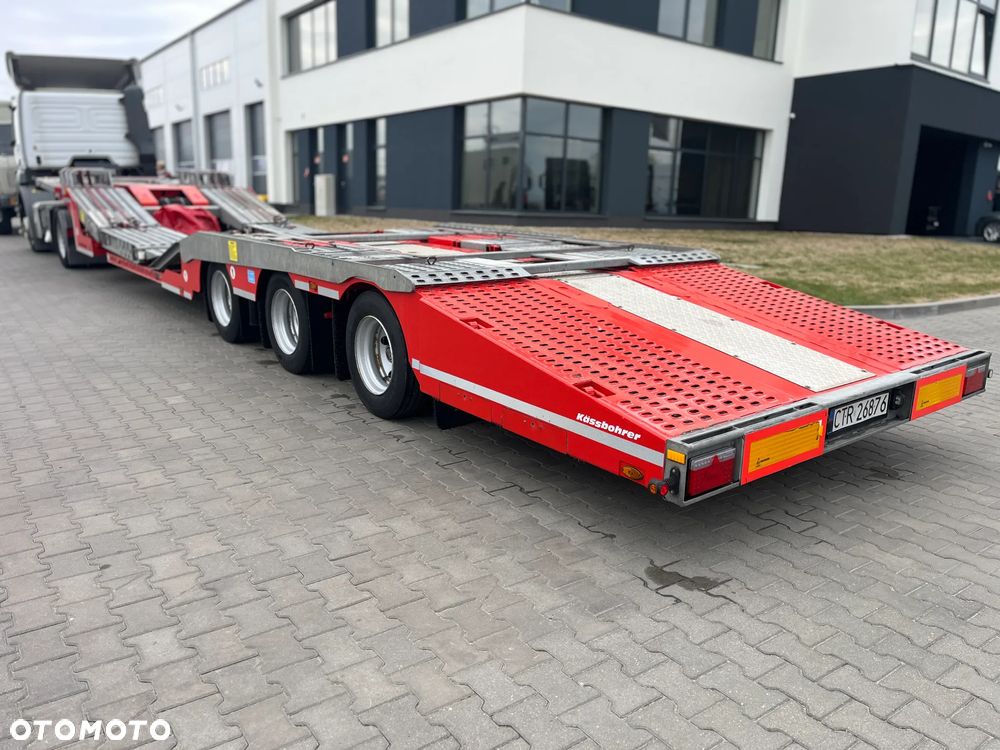 Kassbohrer Kässbohrer K.SOK.L/3-12/24 laweta do transportu pojazdów, mało używana !! - 1