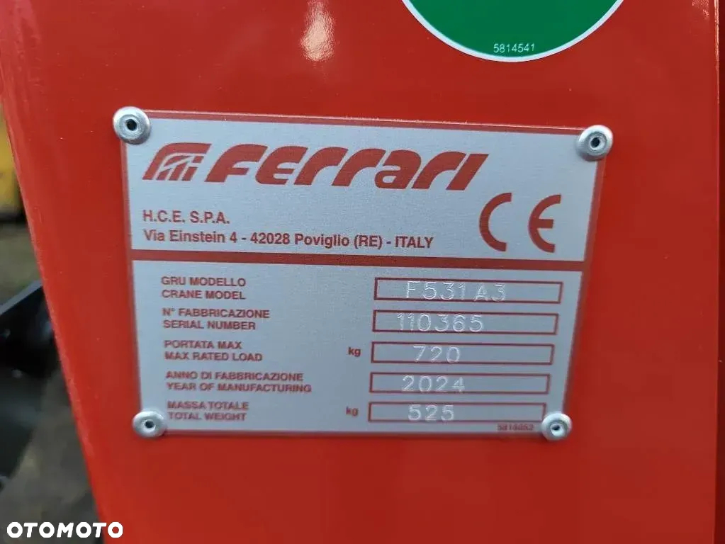 HDS Ferrari 531 A 3 plus 1 Iveco Nissan Renault Mercedes Palfinger Hiab - 7