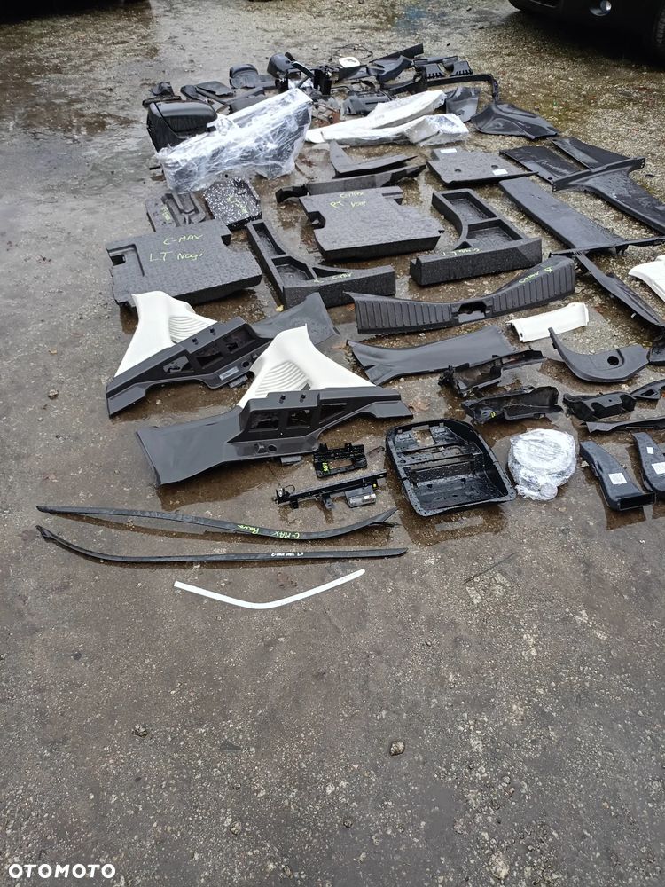 Plastiki wnętrze Dywany Wygłuszenia słupki Ford C-MAX MK2 - 5