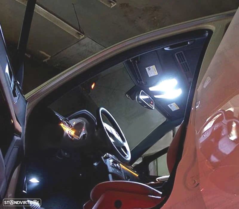 KIT COMPLETO DE 26 LÂMPADAS LED INTERIOR PARA MERCEDES CLASE S W221 S500 S550 S600 S63AMG S65AMG 20 - 4