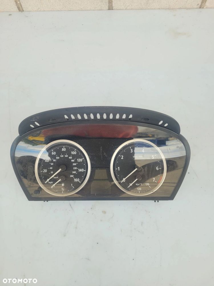 LICZNIK ZEGARY BMW E63 N66B44 N66 4.4B AUTOMAT ANGIELSKI 6945644 - 1
