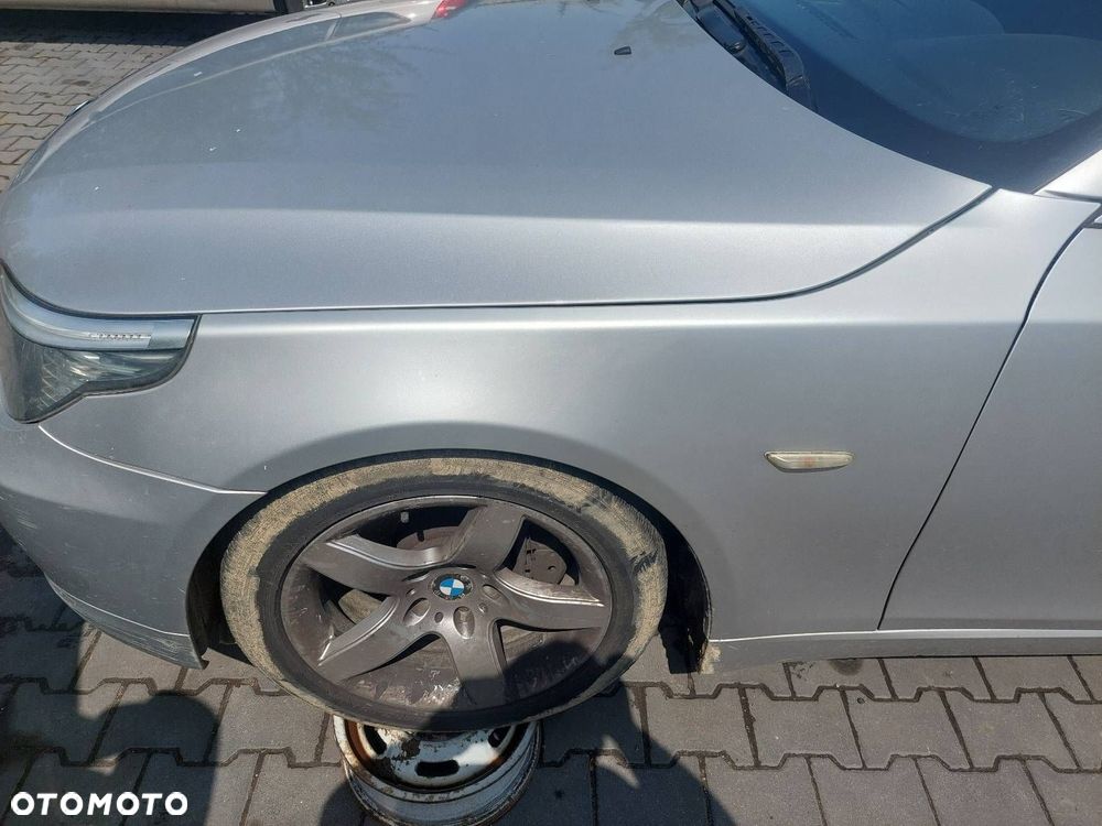 KOMPLETNY PRZÓD MASKA ZDERZAK LAMPA BŁOTNIK BMW E61 354/7 - 7