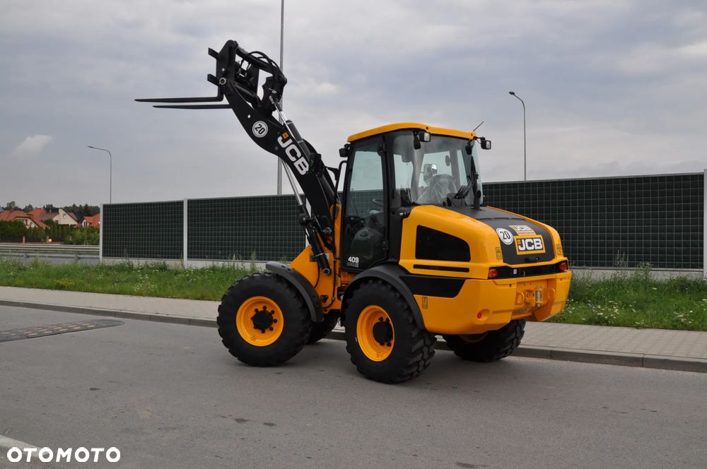JCB WLS 409 SV FABRYCZNIE NOWA ! DOSTĘPNA OD RĘKI ! WIDŁY DO PALET SZYBKOZŁĄCZE HYDRAULICZNE - 4