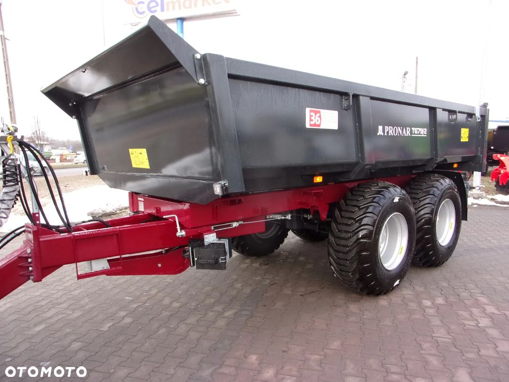 Pronar Przyczepa budowlana T679/4M, T679/4MN, T679/2, T679/3 - o ładowności 8,5-10-12 tony, Ursus 041 - 7 ton