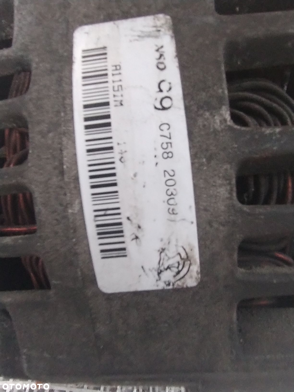 Alternator Fiat 2 grande Punto 1,2 benzyna Denso wysyłka OLX - 3