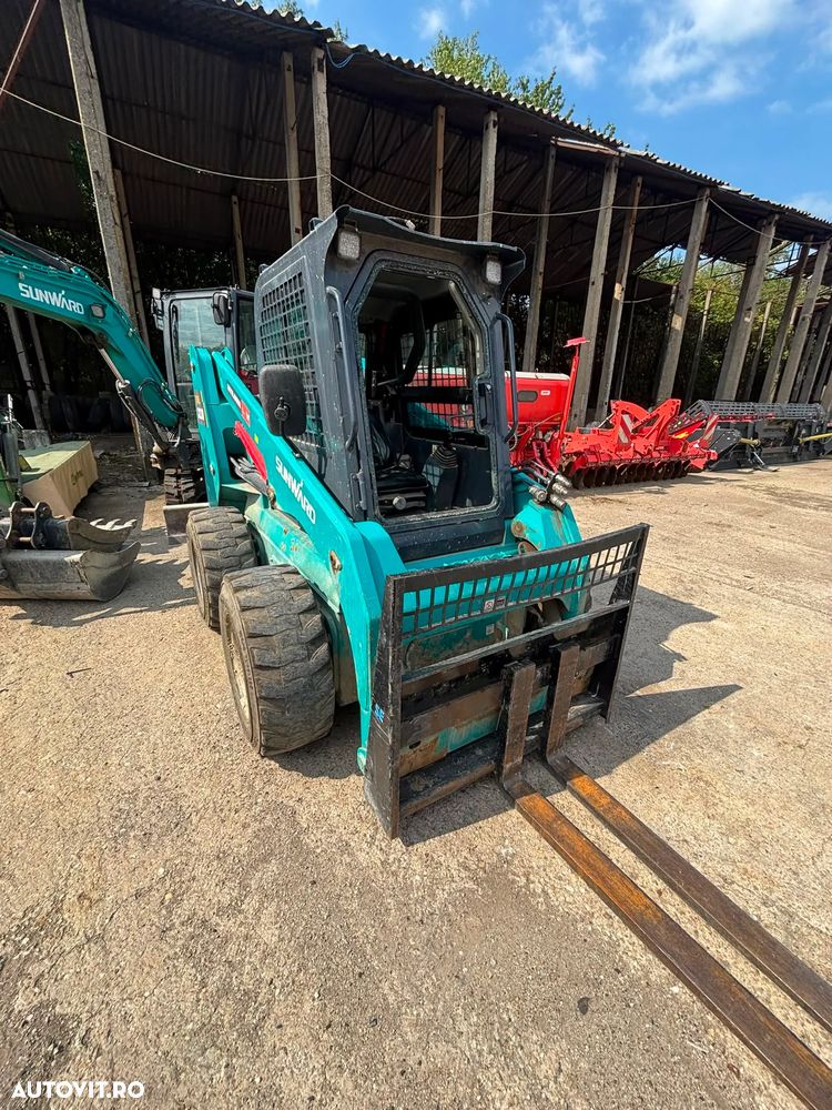 SUNWARD 3230 + Perie Utilmax ZML/ KEH 220 + Furci paleti SE Equipments SKID 1200 Mi24 - 2