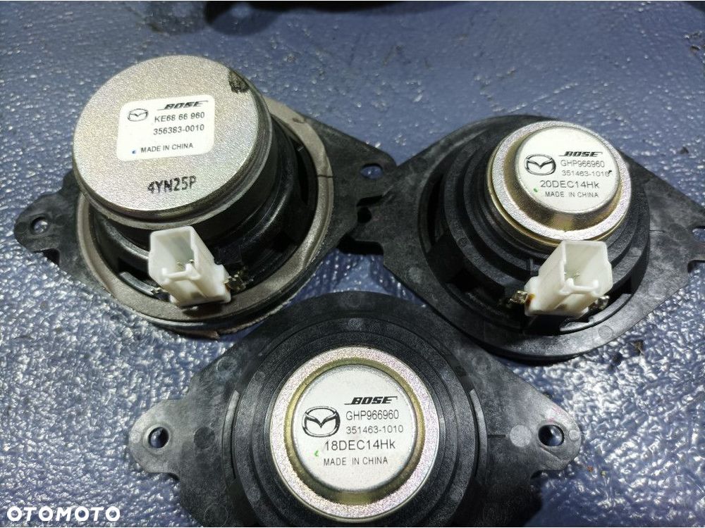 MAZDA 6 III GJ LIFT GŁOŚNIKI NAGŁOŚNIENIE AUDIO BOSE 342358-0010 - 4