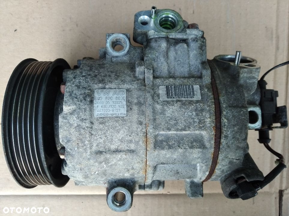 VW Polo Skoda Fabia  Seat Ibiza 1.4 16V kompresor sprężarka klimatyzacji 6Q0820803D 6Q0820803H  6Q0820803RR - 3