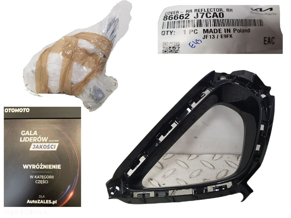 ORYGINALNA KRATKA ZDERZAKA TYLNEGO LEWA TYŁ KIA XCEED X-CEED  19-22 86662-J7CA0 86662J7CA0 - 1