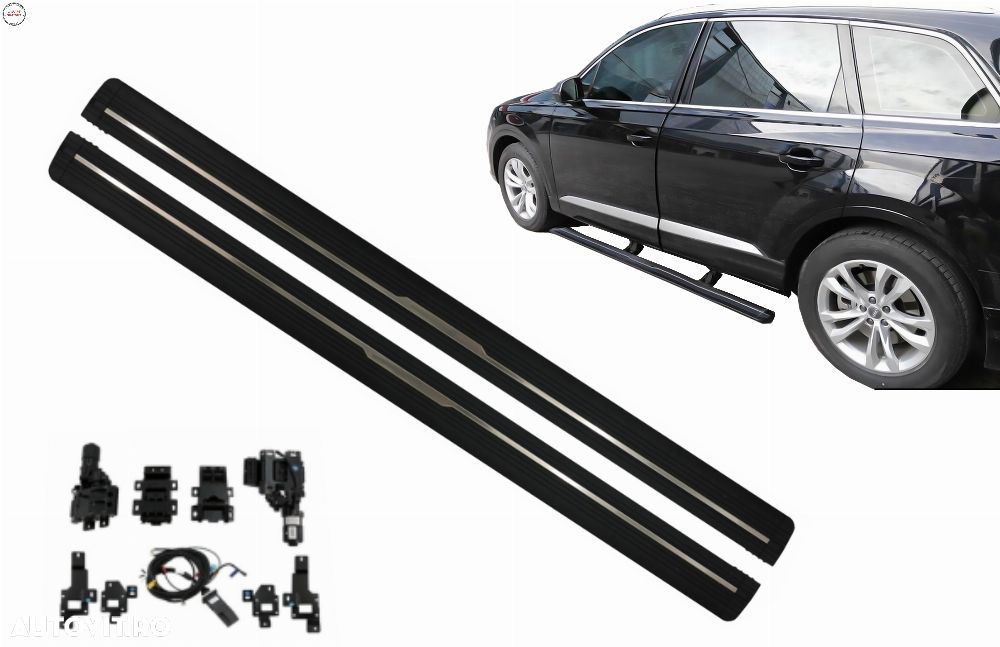 Praguri Trepte Laterale Electrice AUDI Q7 4M (2016-2019) Off-Road SUV- livrare gratuita - 11