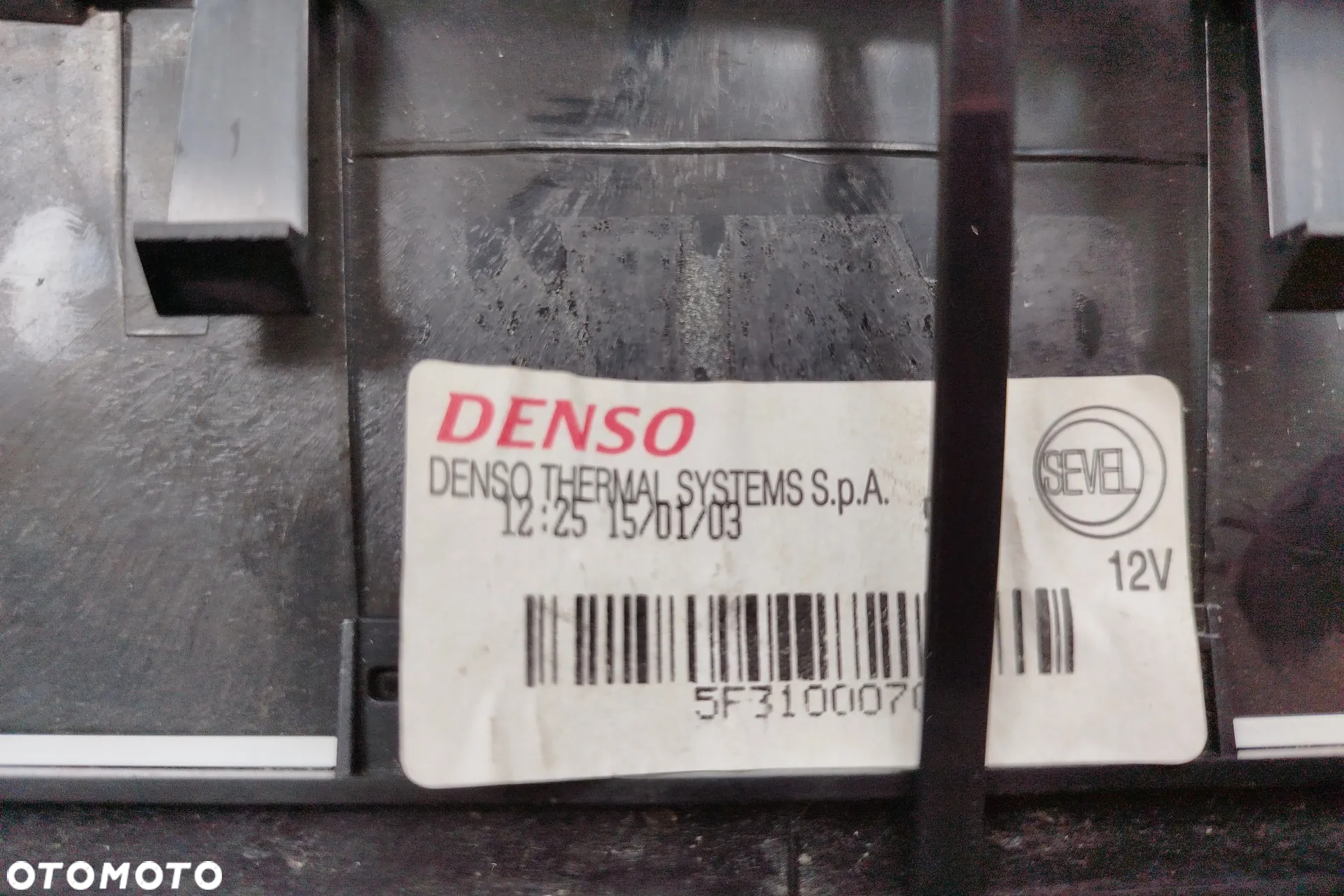 Fiat Ducato III Boxer Jumper II 11- panel nawiewu Klima DENSO, sprawdzony -działa - 3