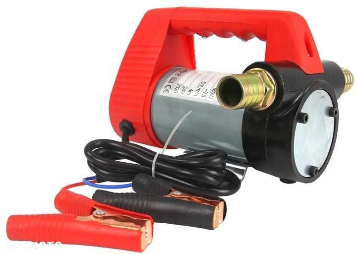 POMPA pompka do oleju CPN PALIWA 12V/24V + WĄŻ 4M - 4