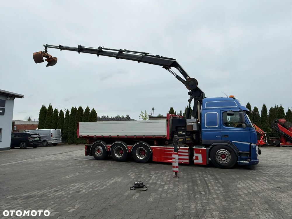 Volvo FM500 8x4 triadem wywrotka HDS HIAB 288-5 HiPro - 15