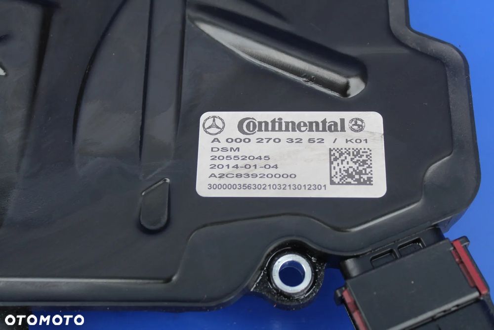 Moduł sterownik DSM wybierak skrzyni biegów OE Mercedes W212 A0002703252 - 2