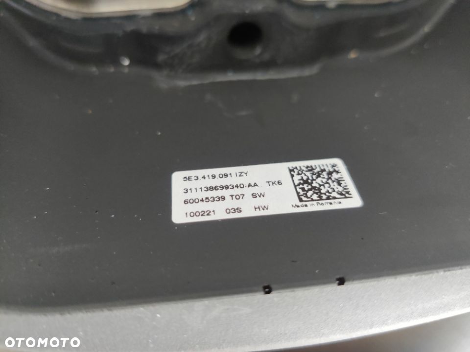 Kierownica Skoda Octavia IV 4 Superb 3 FL Fabia III lift Scala Karoq Kodiaq 5E3419091 - 7