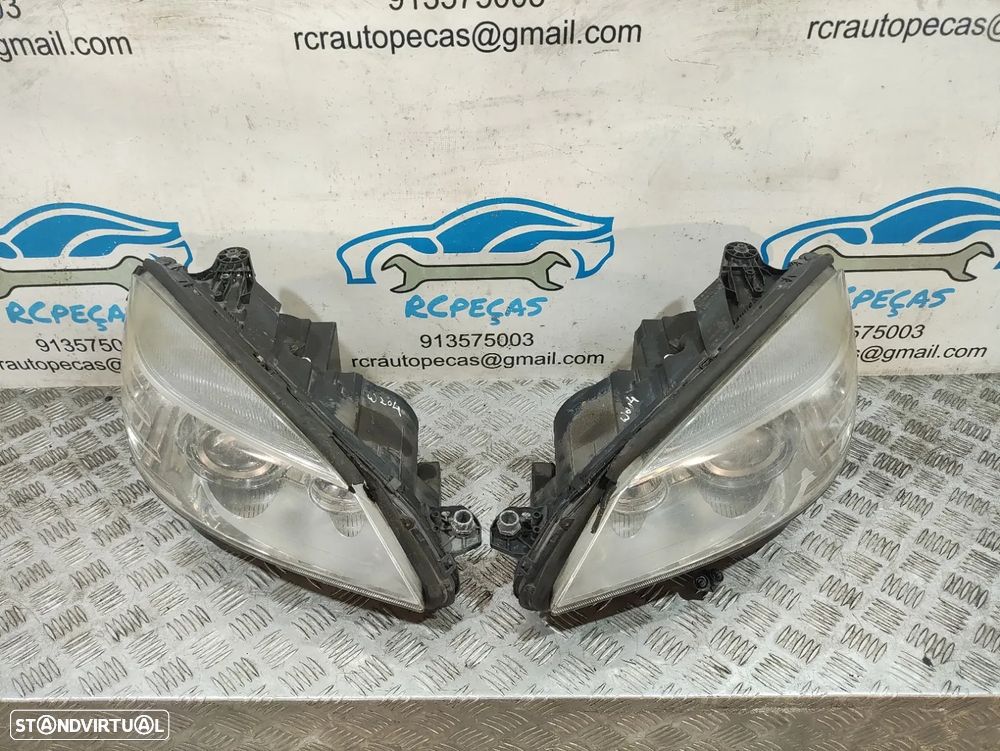 - Conjunto Oticas / Farois Xenon Mercedes W204 Class C - A2048203285 | 130732915602 - Esquerda | Direita | Original | Originais - 3