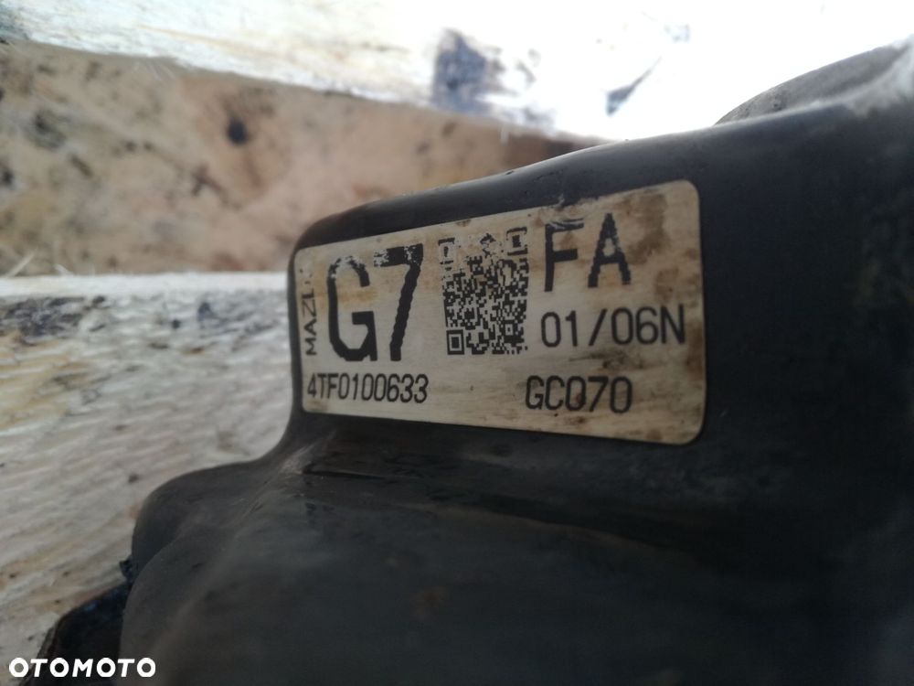 mazda 3 skrzynia biegów gc070 manualna 5-bieg 2.0 benzyna 150km silnik lf - 2