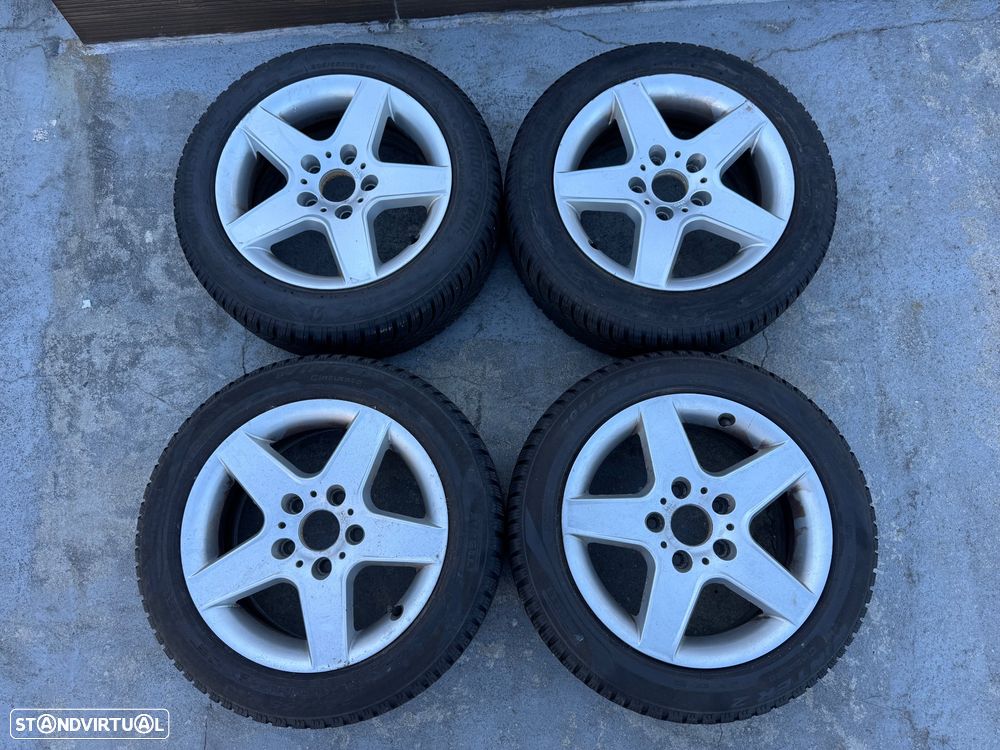Jantes R16 5x120 BMW com pneus - 1