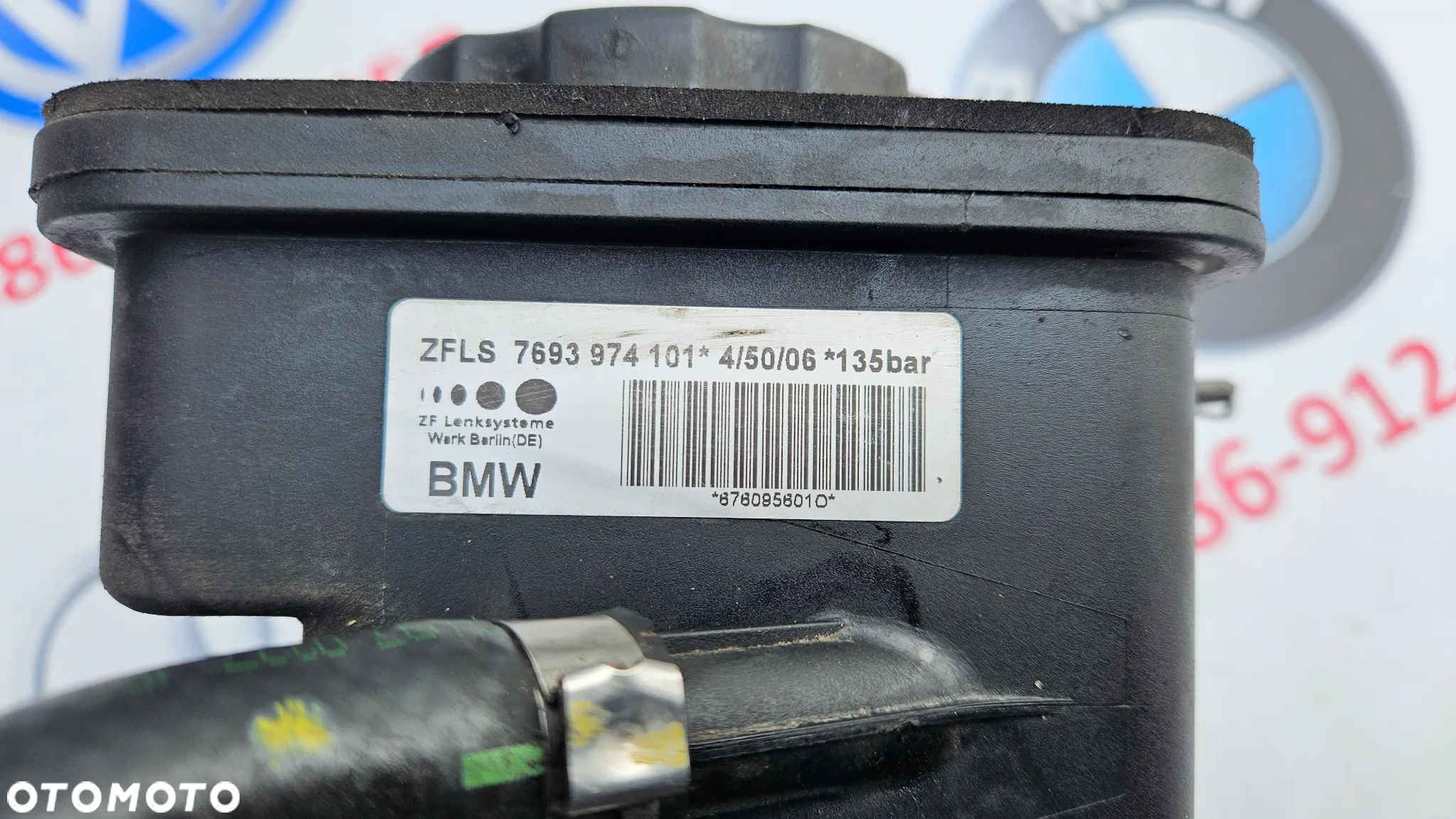 BMW 5 E60 E61 2.5D 3.0D Pompa wspomagania 7693974 - 6