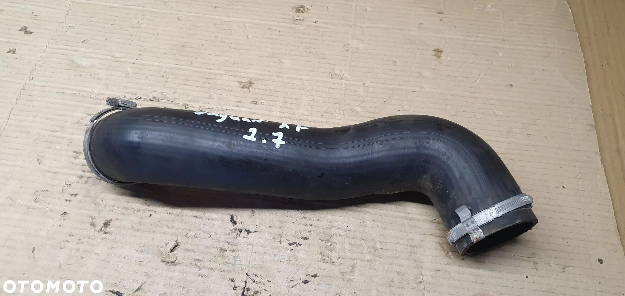 Przewód wąż rura intercoolera Jaguar XF X250 2.7 TDV6 4R83-6F072-AC - 1