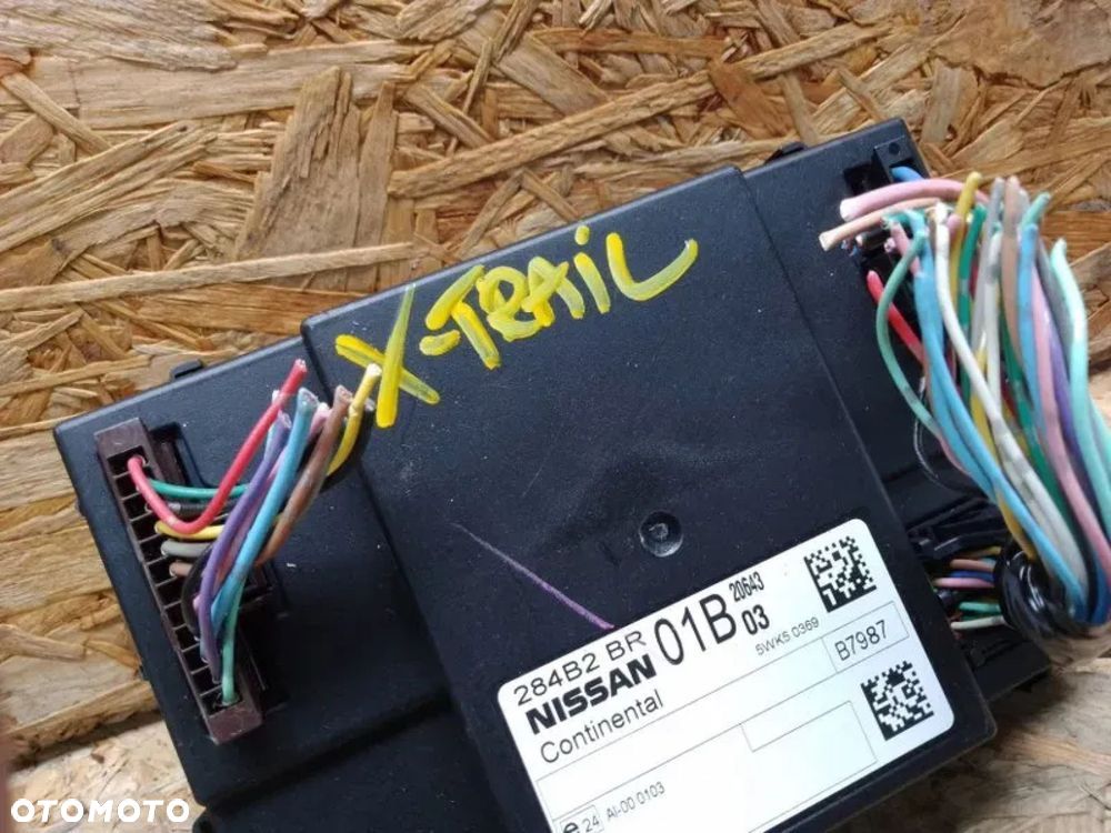 moduł komfortu sterownik nissan x-trail t31 284b2br01b - 3
